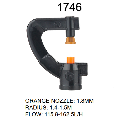 Atomization G Type Sprinkler for Agriculture Irrigation and Upside Down Refraction