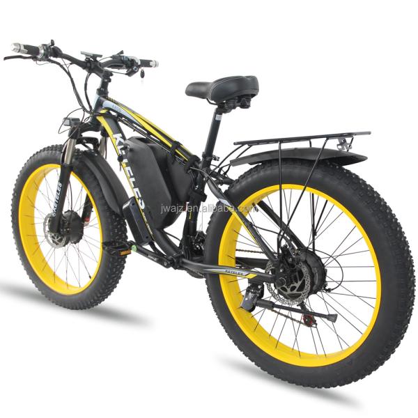 High Power 17.5AH Battery Electric Bike with Front Hub Motor and Aluminum Alloy Frame