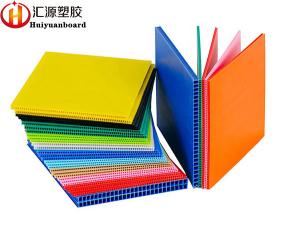 Impact Resistant Durable 48x96 Coroplast Sheets Lightweight Danpla Sheet
