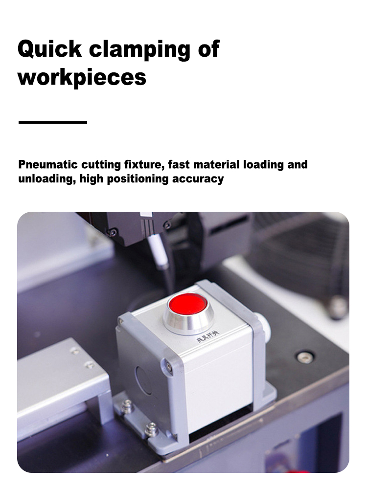 2000W Industrial Desktop Laser Cutting Machine with 20mm Max Cutting Thickness and Multi Format Support