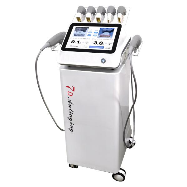 Compact High Intensity Focused Ultrasound Device ABS Portable HIFU Machine For Home Use