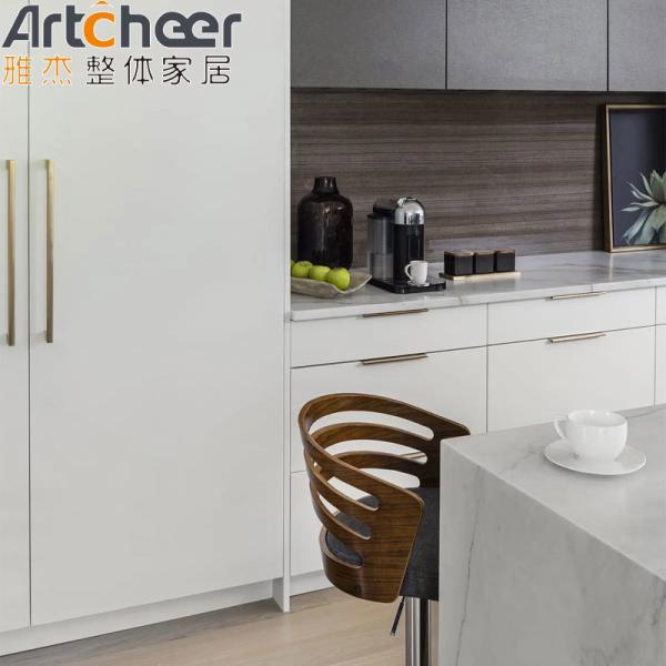 Modular Kitchen Cabinets Eco-Friendly Plywood for Modern Villa Kitchen Storage Design