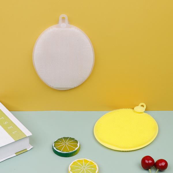 Multifunction Dish Cleaning Pad Sponge Kitchen Silicone Brush For Washing Dishes