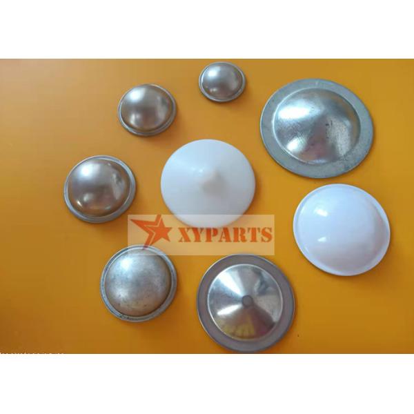 Белый цвет Spay покрытая шайба крышки купола изоляции стали углерода для защиты