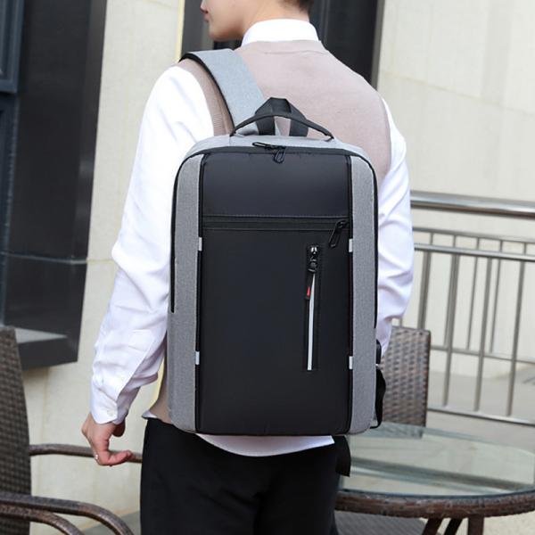 ISO Anti Theft Water Resistant Backpack Luxury Computer Backpack With Charger