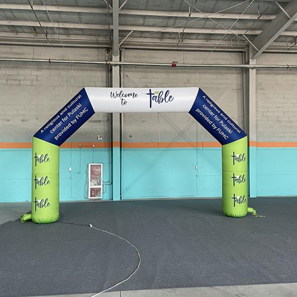 Sports Race Custom Inflatable Finish Line  For Competition Amusement