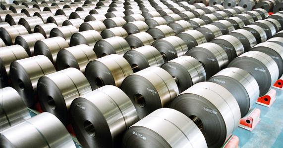 ISO9001 Standard Galvalume Steel Coil , Cold Rolled Zinc Coated GI Steel Coil