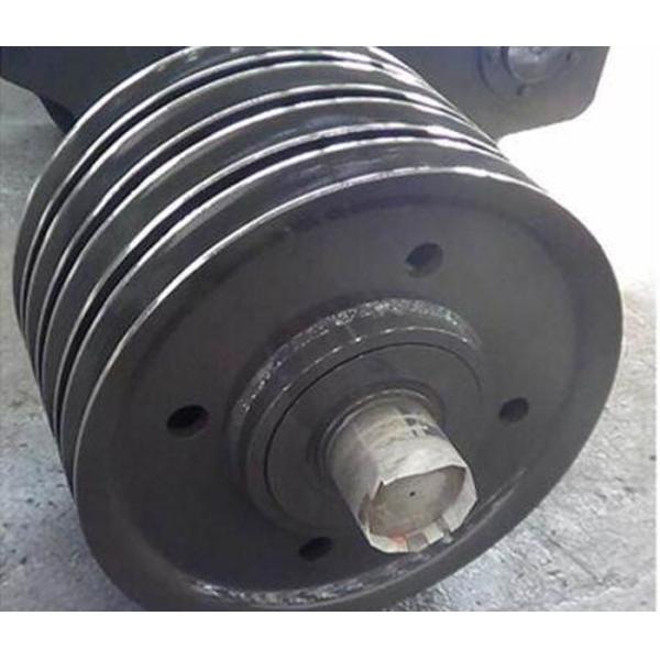 Wear Resistance Stainless Steel Wire Rope Sheaves , Wire Rope Pulley Wheels