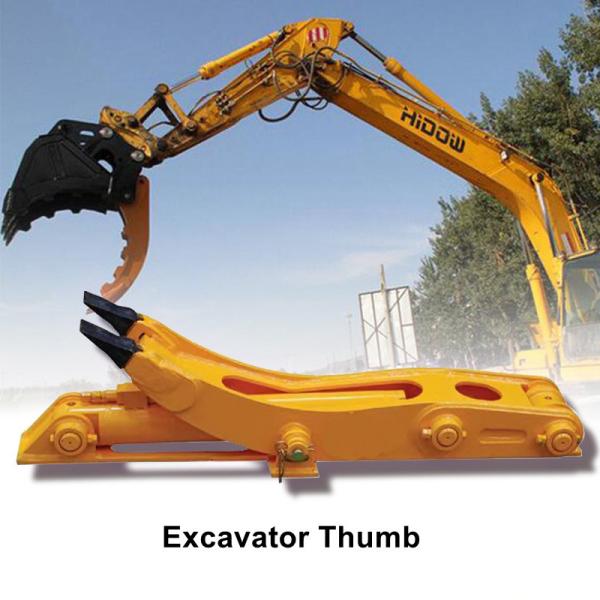 Mini Hydraulic Excavator Thumb Attachment Q345B Steel