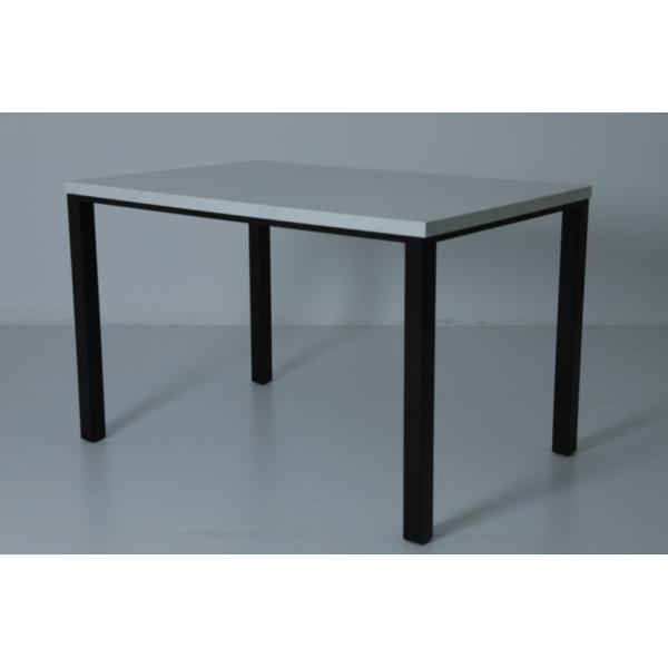 ADA Four-Person Table With Square Stone Countertop for Hospitality Industry