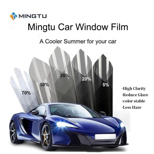 High Level 10 UV 99% Nano Ceramic PET Smart Film for Car Window 50% at Mingtu Window Film