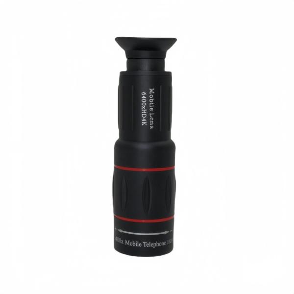 18x25 Mini Monocular With Tripod Universal Optics Glass Telescope Phone Camera Lens for Mobile Phone