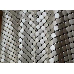 Decorative Gold Metal Flake Fabric Hotel Curtain / Room Divider CE Certified