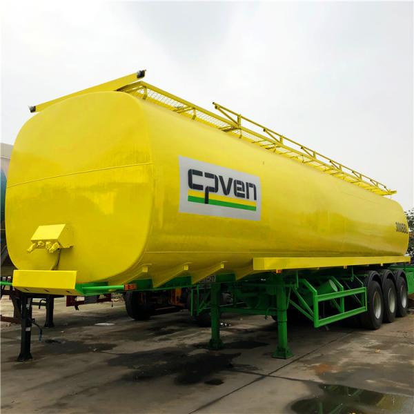 45000 литров мочат трейлер топливозаправщика топлива пальмового масла Semi сталью углерода