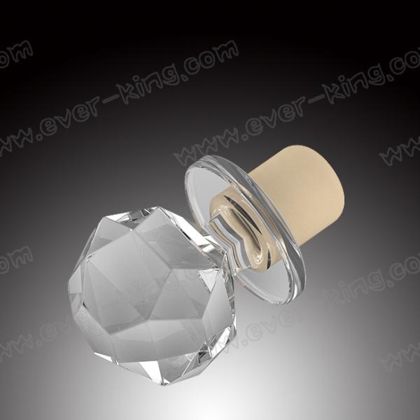 Extra Flint Glass Liquor Bottle Cap Stopper Closure Customized