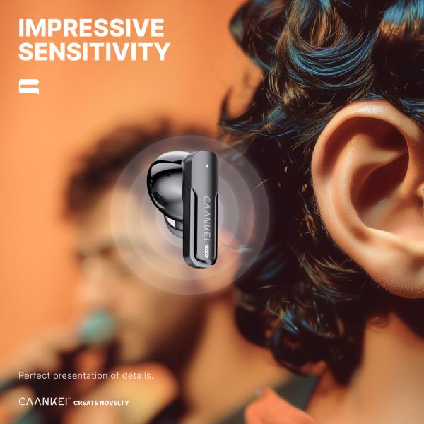 On Ear FF ANC Smart TWS True Wireless Stereo Earphones For IOS Android Devices