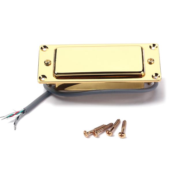 Zinc Alloy Mini Humbucker Pickups Kit Double Coil 7.5k Resistance