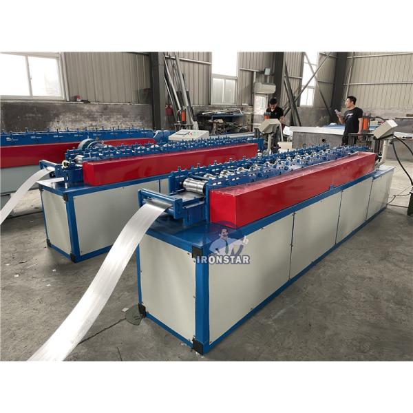 PLC Control Punching Hole Shutter Door Roll Forming Machine Customized Garage Shutter Making Machine Punching Hole Rolling Shutter Door Roll Forming Machine Galvanized Steel Door Slat Production Line