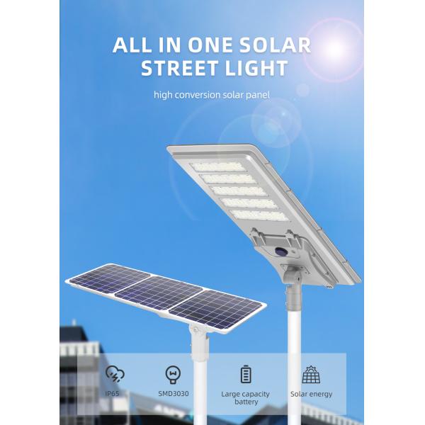 Интегрированный на открытом воздухе солнечный уличный свет IP67 водоустойчивое 300W 400W 500W