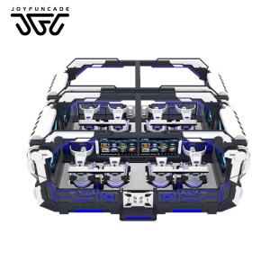 8 sièges VR Fantasy Ride Arcade Machine entièrement sensorielle avec plus de 16