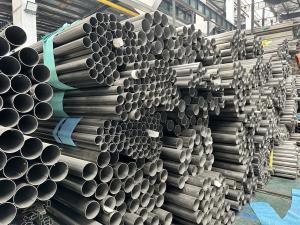 Seamless Stainless Steel Duplex Pipe 150mm Stainless Steel Spiral Pipe Round