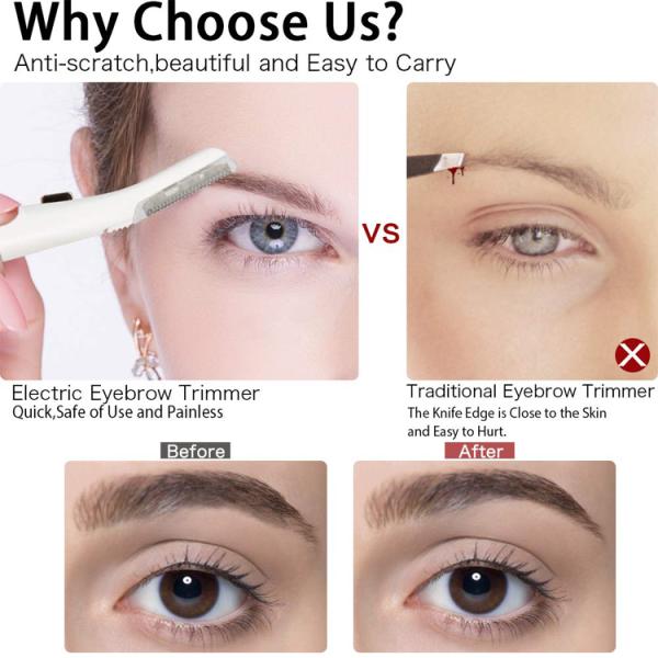 USB Леди Личный Уход Продукты Светодиодный Свет Леди Бритвы Электрический Бритвы Триммер