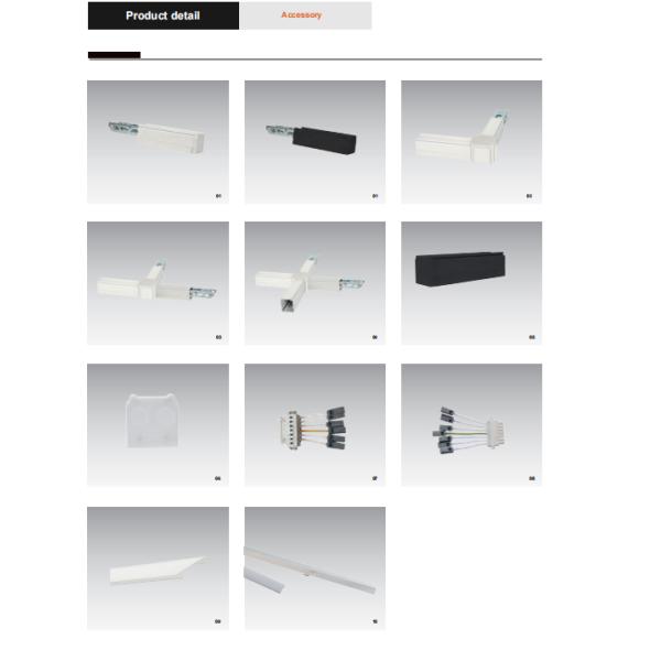 Система IP40 27W-68W транкинга СИД 160LM/W линейная приостанавливала освещение приведенное прокладки