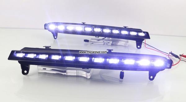 AUDI Q7 Car led driving lights DRL turn signal Daytime Lights 2006-2009
