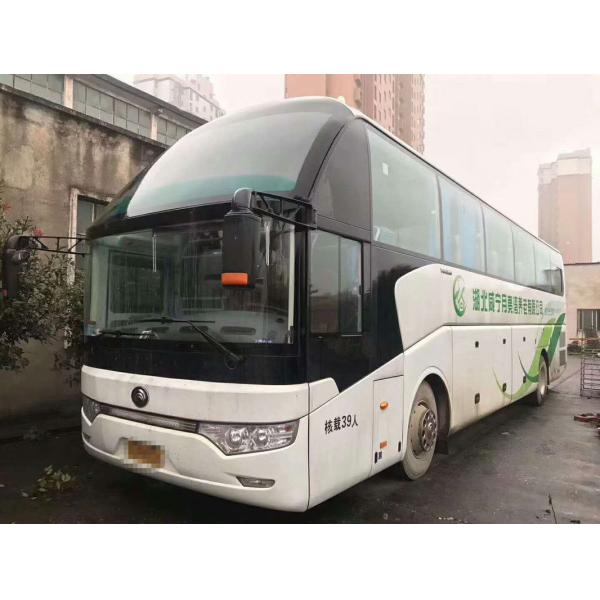 39 Seats 2013 Year Electronic Door Toilet Safe Airbag Luxury Yutong Used Buses