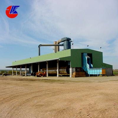Secador giratório da areia de poupança de energia da gipsita do cimento de 8 Tph
