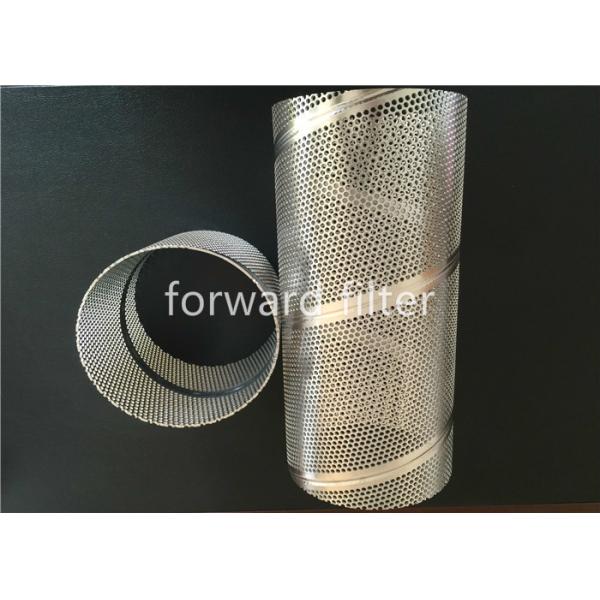 Galvanized Steel Perforated Muffler Pipe Straight Spiral Welded Lock Seam