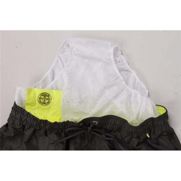 100% Poliestere Cool Color Blocked Mens Boardshorts