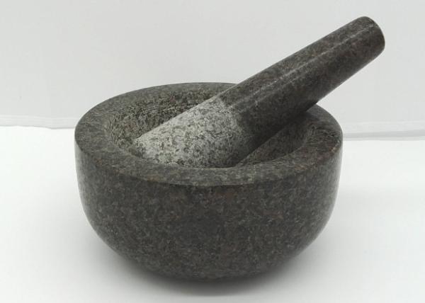 Granite Kitchen Mortar And Pestle Accessory Durable Household Stone Set