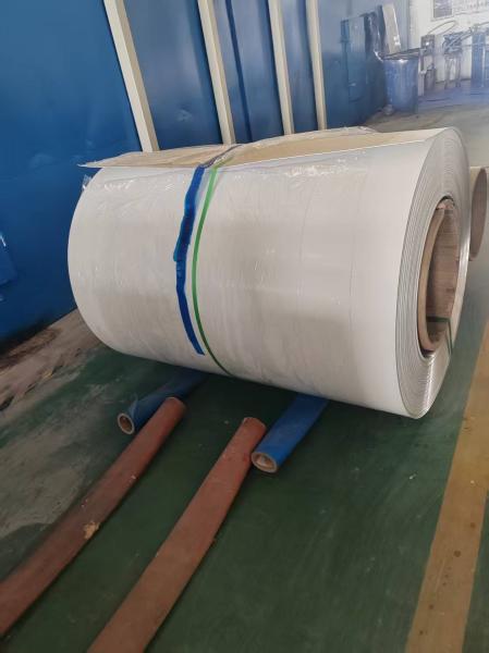 Aluminum Alloy 3003 H14 White Both Side Colord Aluminum Coil Pre-coated Aluminum Strip Coil 300mm Width 1.00mm Thickness For Channel Letter Sign