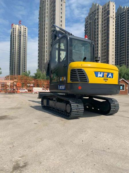 6.1m Max Digging Radius Small Crawler Digger Equivalent a CAT 306 de KOMATSU PC60