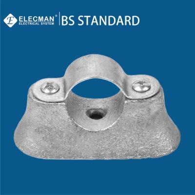 Selas 20mm-32mm do hospital BS4568 galvanizadas com base