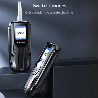 Multiple Units Fuel Cell Alcohol Breathalyzer Small Size Mr Black 3 For Department Use