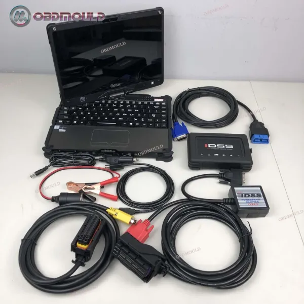 Truck Excavator Commercial Vehicles EURO6/EURO5 Diagnostic Tool for ISUZU Diesel Engine ISUZU IDSS G-IDSS E-IDSS+Getac V110 Laptop