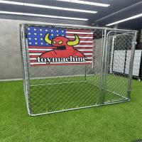 Recinto para perros con malla de alambre duradero y fácil de instalar para el confort y la seguridad del perro
