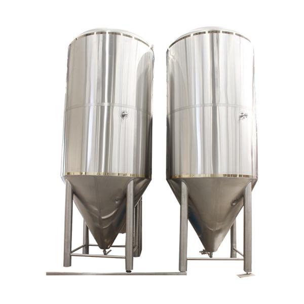 Brewing Conical Beer Fermenter 500L Microbrewery Tanks SS316 Fabrication 2MM Plate Jacket