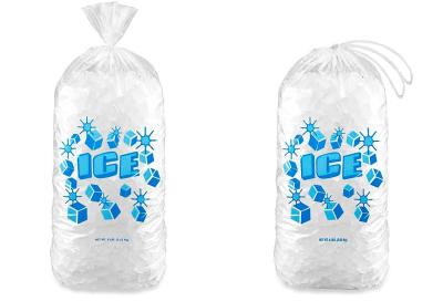 Sacos de gelo reusáveis de 40 mícrons