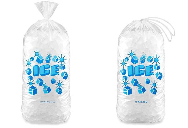Sacos de gelo reusáveis de 40 mícrons