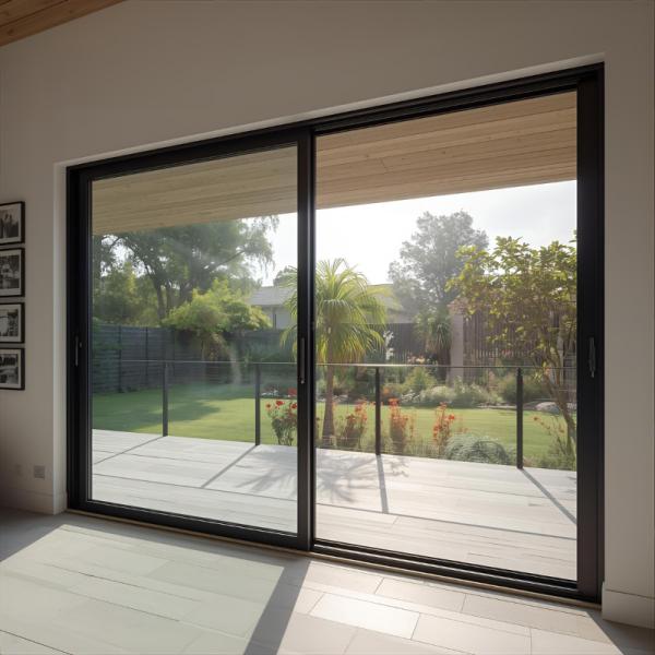 Smoothly Opening Thermal Break Aluminum Lift Sliding Exterior Door with Silent Tracks for Villa&Patio