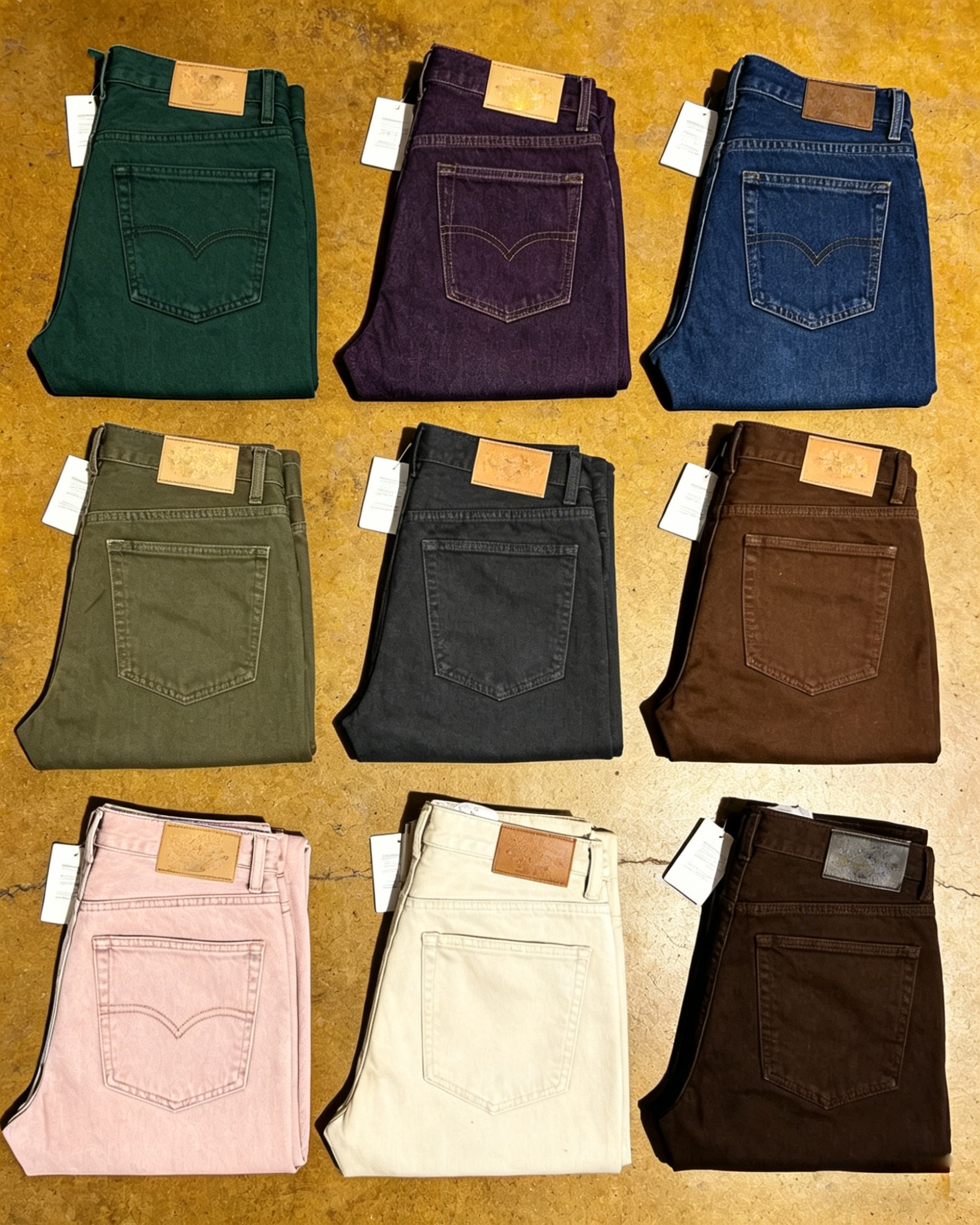 Custom High Quality Men's Baggy Jeans Washed Vintage Nylon Cotton Brand Logo Casual Streetwear Denim Jeans