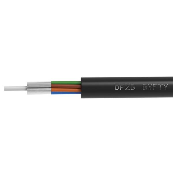 Outdoor Non-Metal Reinforced Core GYFTY Fiber Optic Cable with Corrosion Resistance