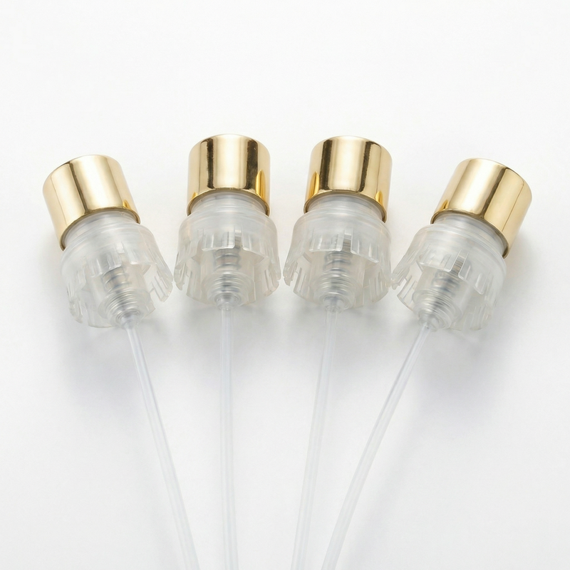 Perfume Bottle Pump Sprayer FEA13 Original Aluminum Plastic Crimp Neck