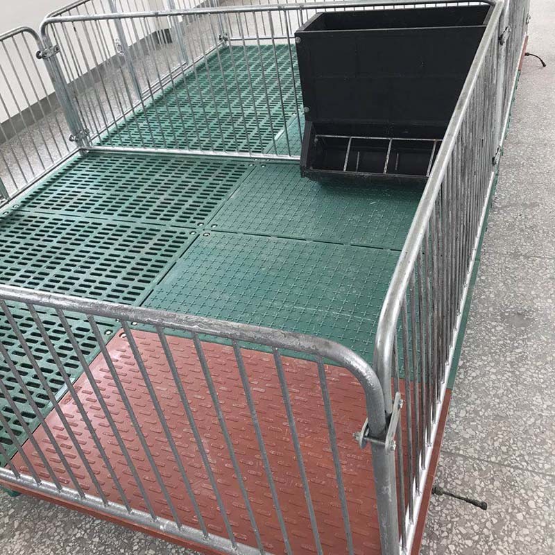Доска Weaner PVC сельскохозяйственного оборудования Piggery горячего погружения гальванизированная подняла поросясь клеть