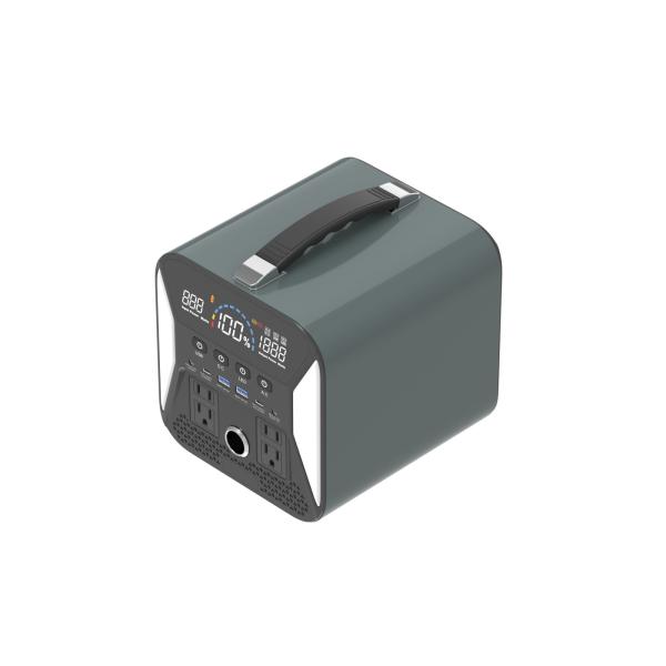 500W Portable Solar Generator AC Outlet Rechargeable Solar Generator For Home
