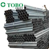 Le rond BS 1387 de tuyau d'acier de GI a soudé ERW galvanisé autour de tuyau d'acier creux de section autour de zinc de tube d'échafaudage a enduit en acier