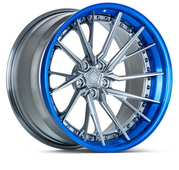 Roda luxuosa côncava profunda super do passageiro do carro GT4 1 parte